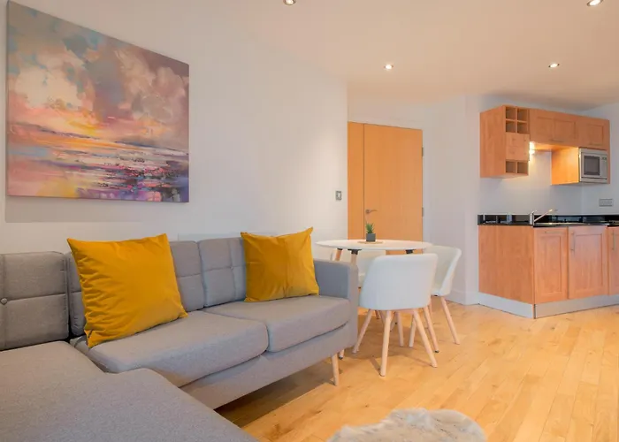 Appartement Stunning Centre Water Views 2 Bed 2 Bath Free Parking Leeds (West Yorkshire)