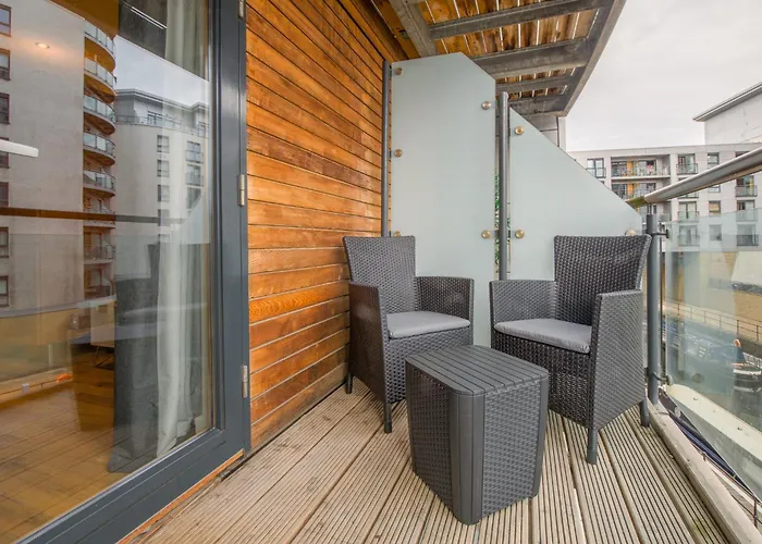 Appartement Stunning Centre Water Views 2 Bed 2 Bath Free Parking *